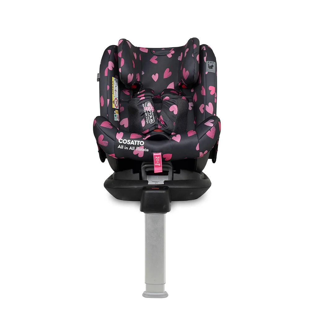 Cosatto All in All 360 Rotate Car Seat Charcoal Lighthearted