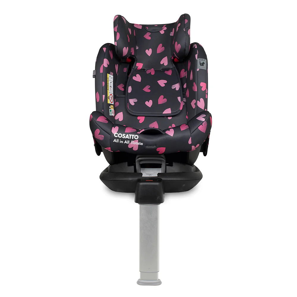 Cosatto All in All 360 Rotate Car Seat Charcoal Lighthearted