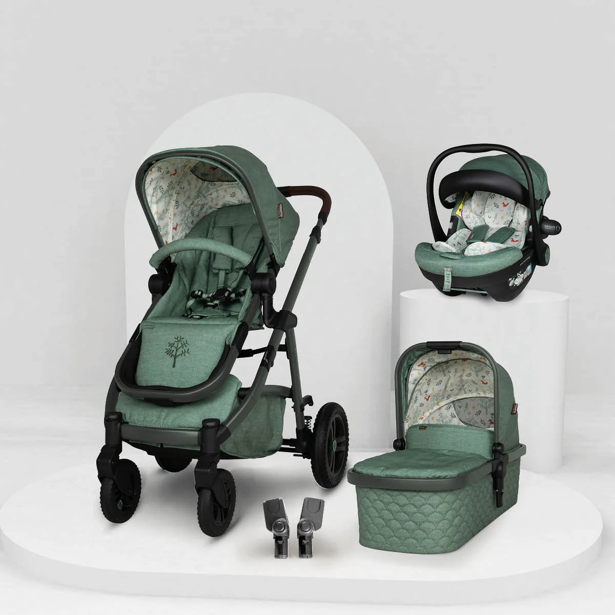 Cosatto Wow 3 Car Seat Bundle Meadow