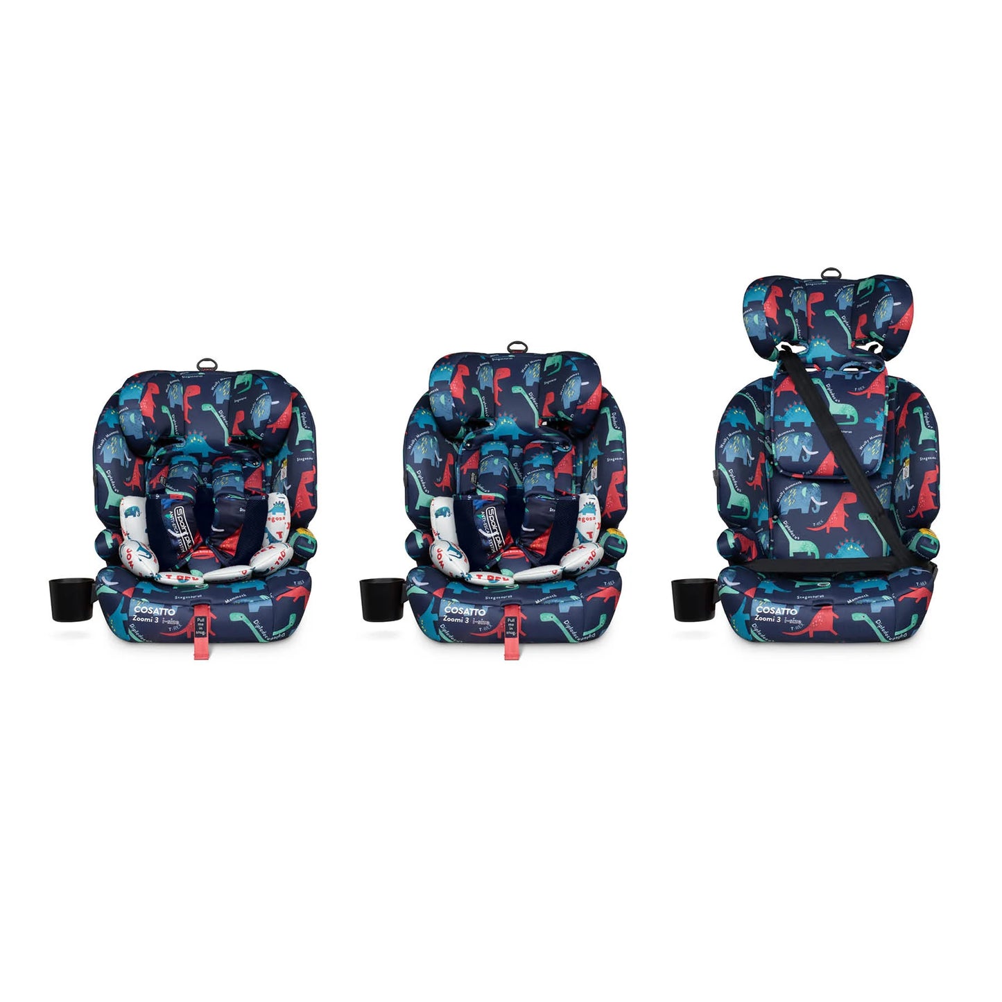 Cosatto Zoomi 3 i-Size Car Seat D is for Dino