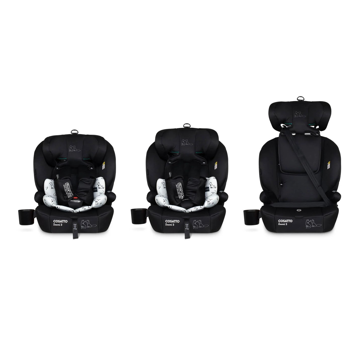 Cosatto Zoomi 3 i-Size Car Seat Foxed