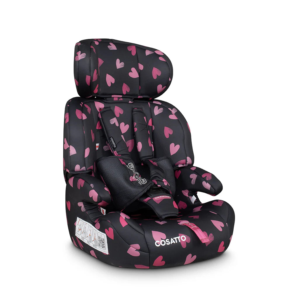 Cosatto Zoomi Group 123 Car Seat Charcoal Lighthearted