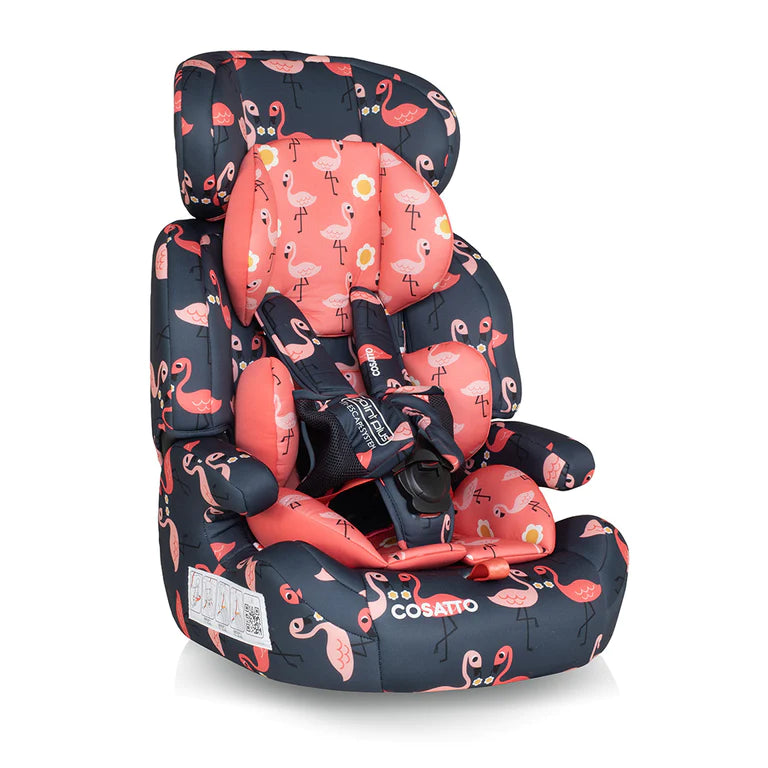 Cosatto Zoomi Group 123 Car Seat Pretty Flamingo