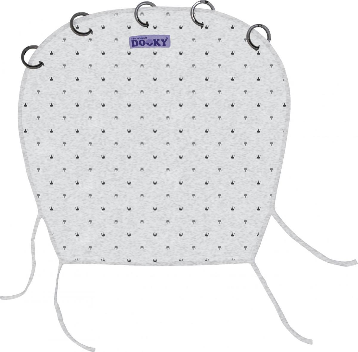 Dooky Universal Sun Shade Grey Crowns