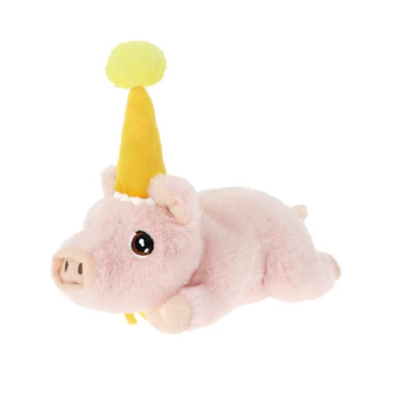 Keel Eco Party Pigs Pink Piglet Plushie