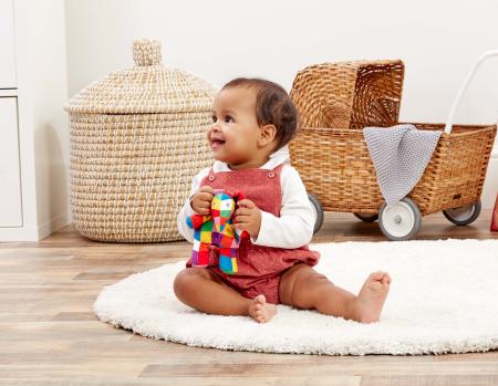 Rainbow Design Elmer Rattle