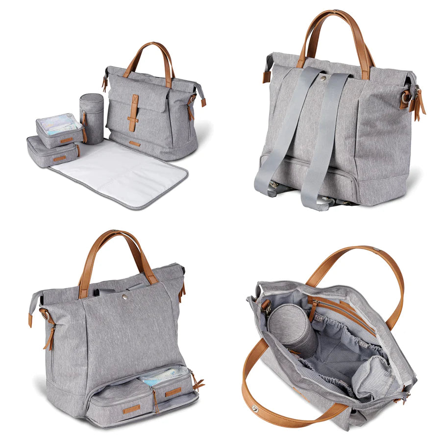 Bababing Erin Tote Changing Bag Grey