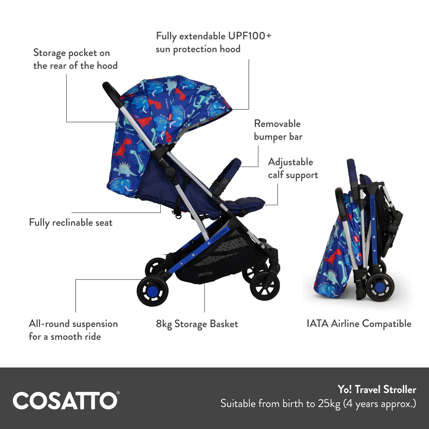 Cosatto Yo! Stroller Beep Beep