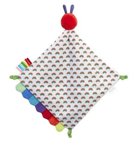 Rainbow Design Tiny and Very Hungry Caterpillar Comfort Blanket