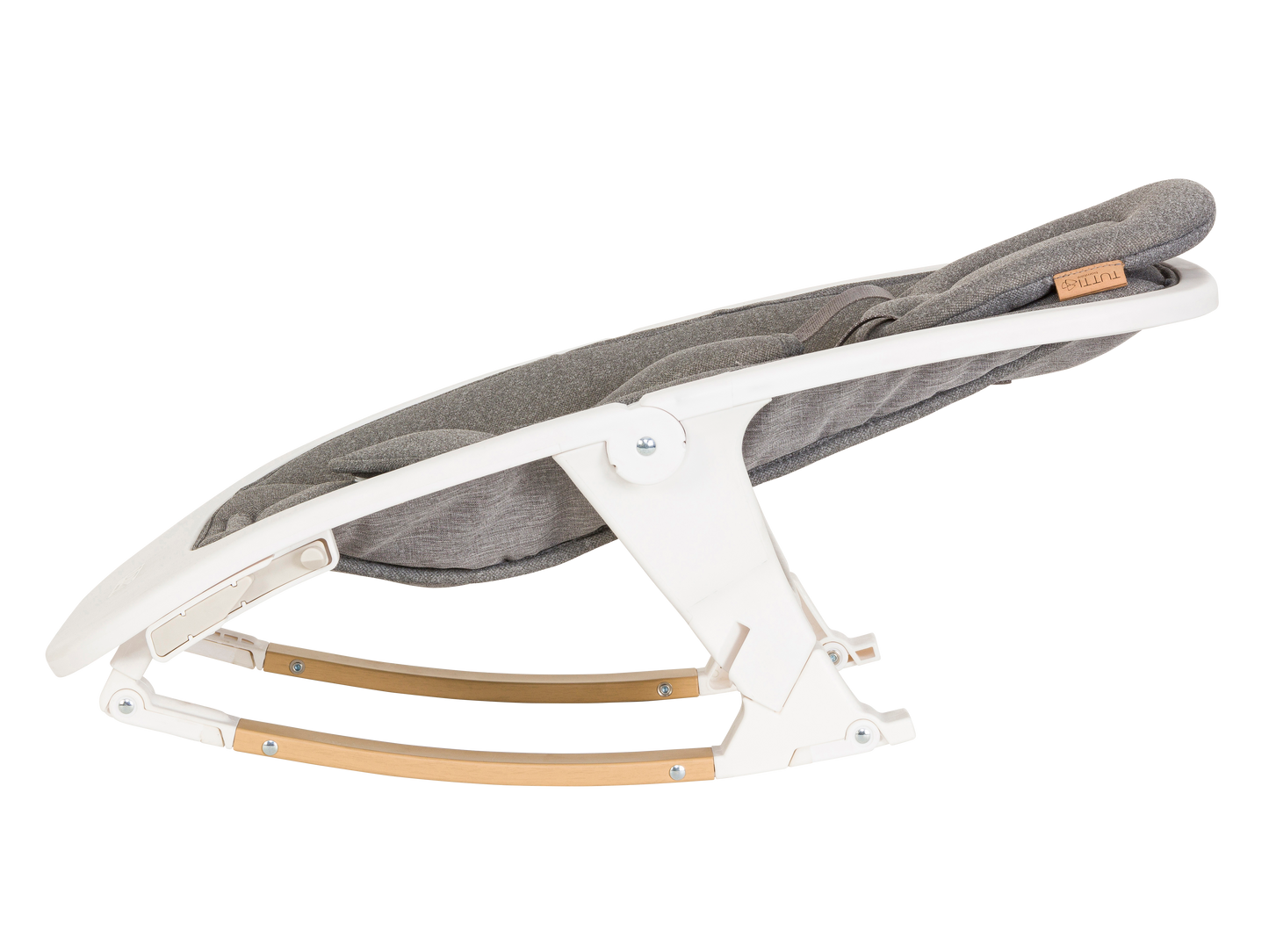 Tutti Bambini Nova Evolutionary Newborn Rocker - White/Oak
