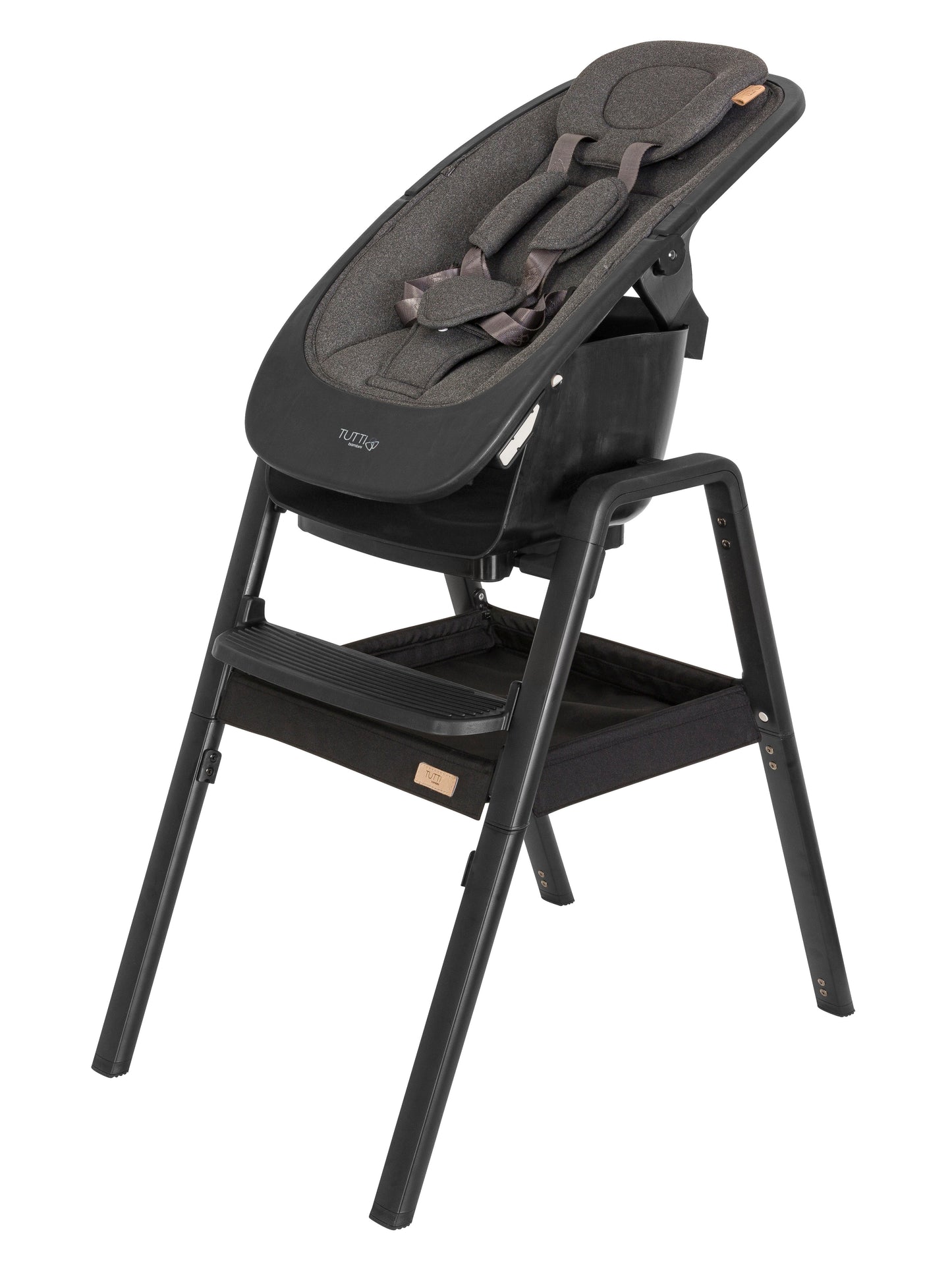 Tutti Bambini Nova Evolutionary Highchair - Black/Black
