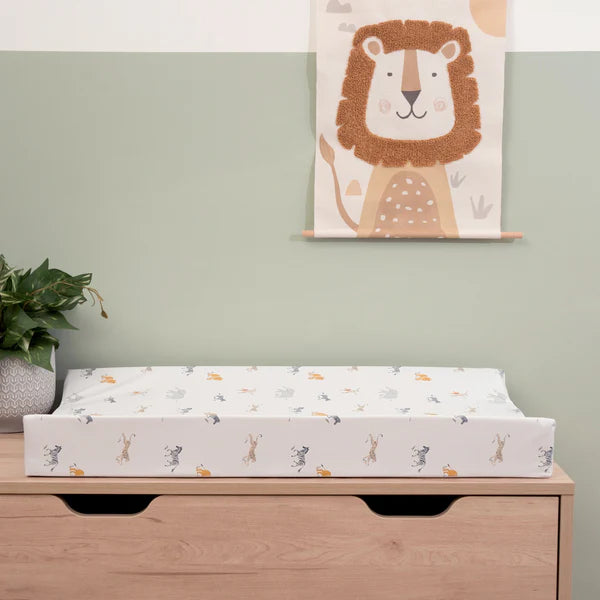 Clair-de-lune Jungle Dream Anti-Roll Wedge Baby Changing Mat
