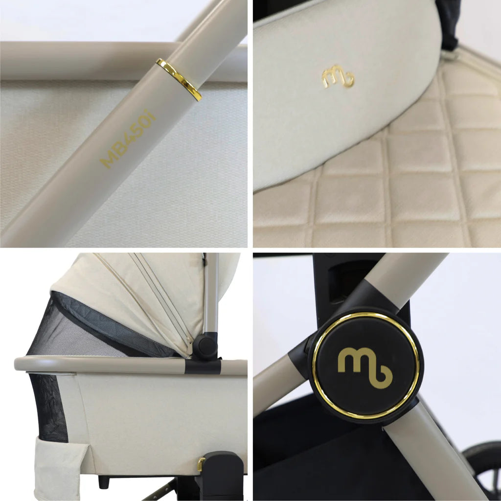 My Babiie MB450i 3-in-1 Travel System - Ivory