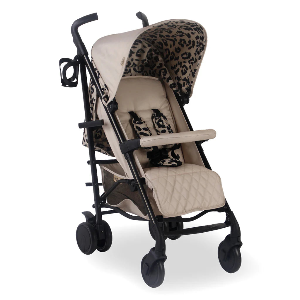My Babiie MB51 Plus Stroller - Fawn Leopard