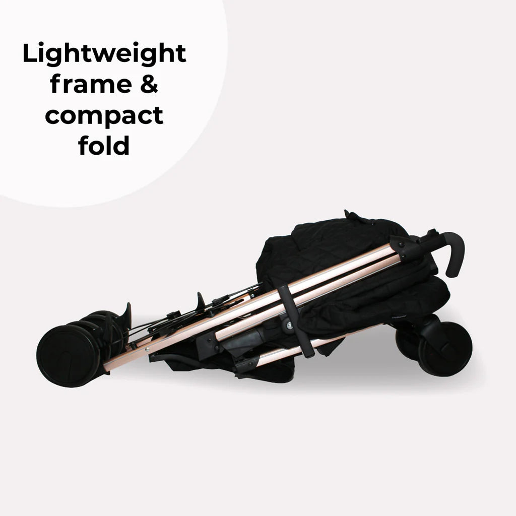 My Babiie MB51 Stroller - Quilted Black