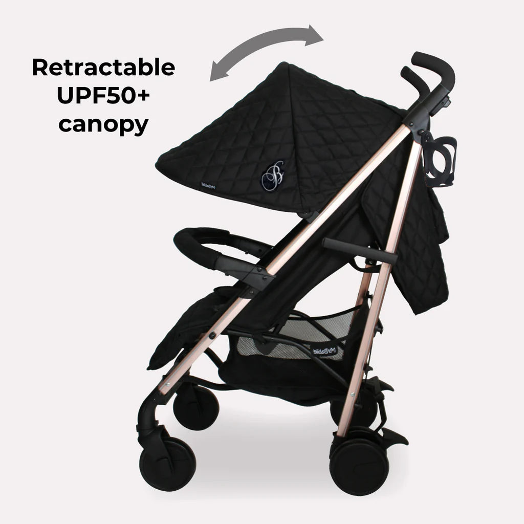 My Babiie MB51 Stroller - Quilted Black