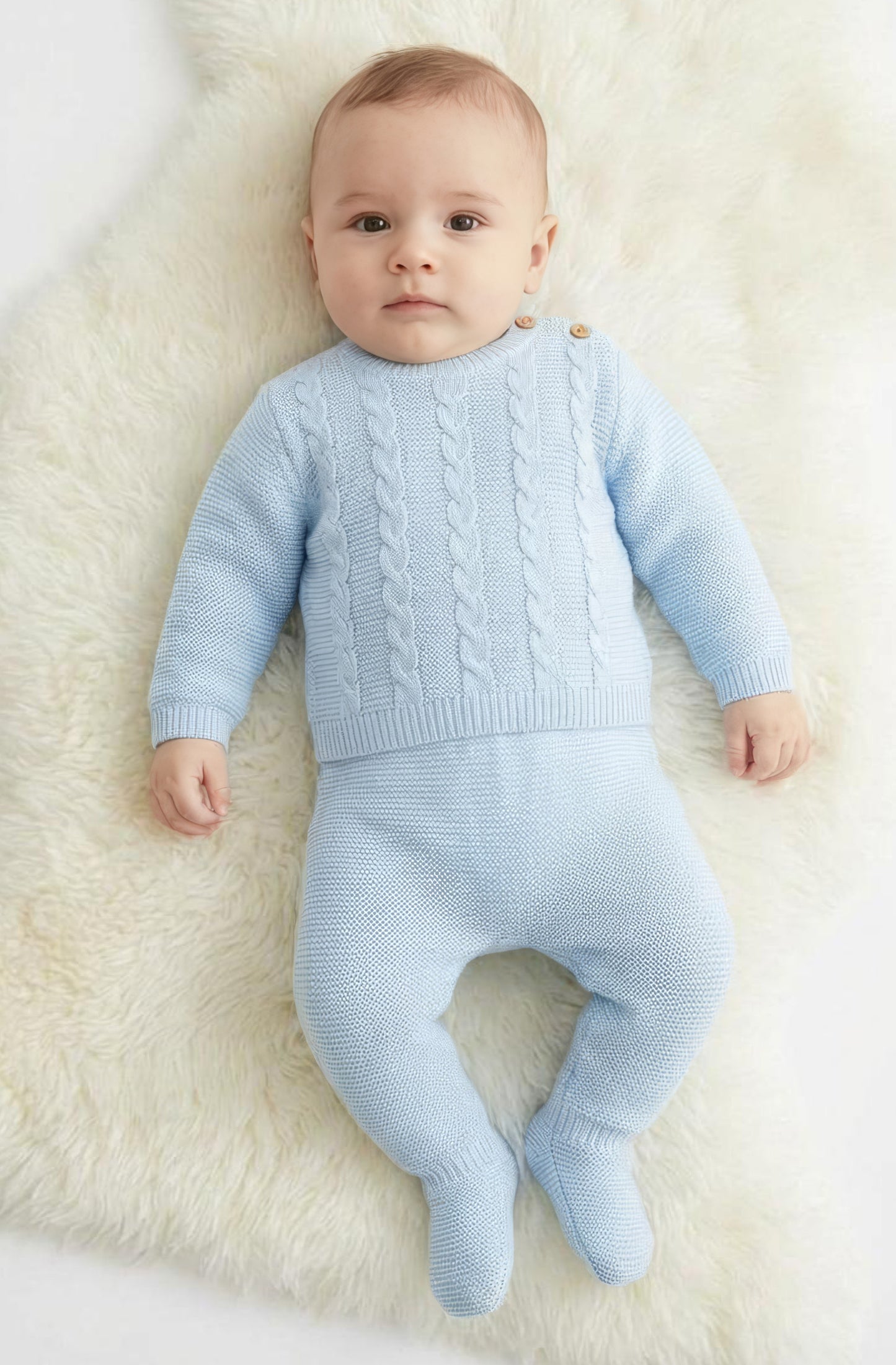 Pex Marcus 2 Piece Suit with Hat Blue