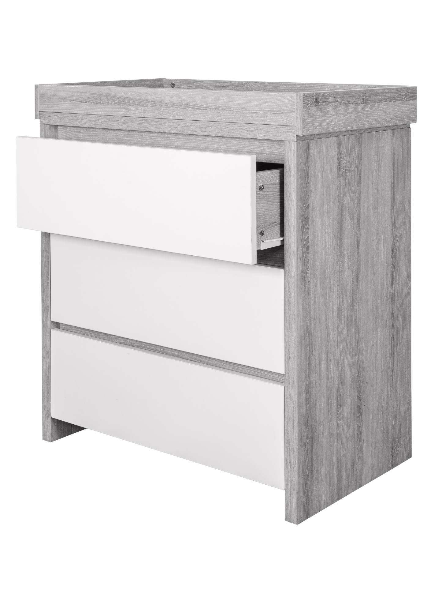 Tutti Bambini Modena 3 Piece Room Set White & Grey Ash