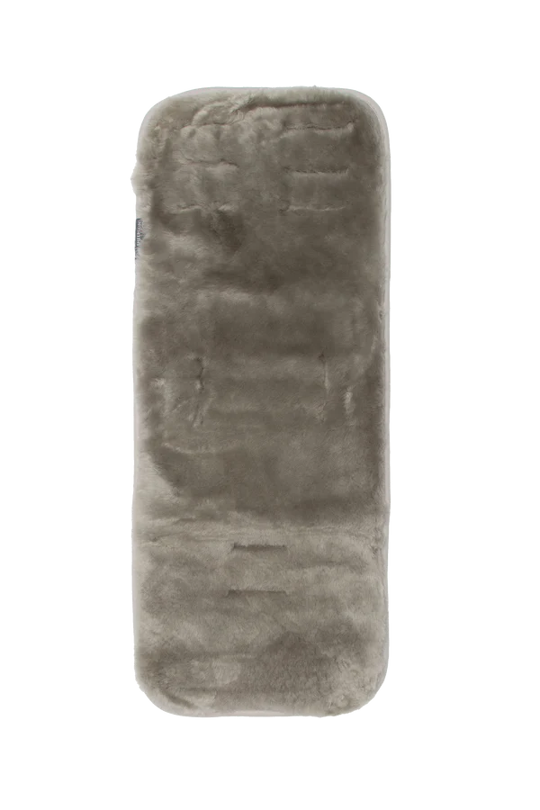 Naturally Sheepskins Original Sheepskin Pram Liner - Grey