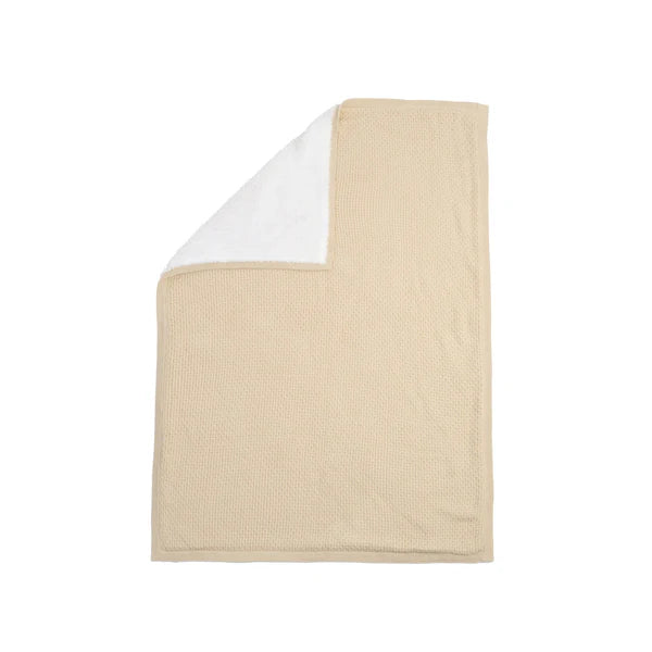 Clair-de-lune Organic Knit Sherpa Blanket 2 Colours