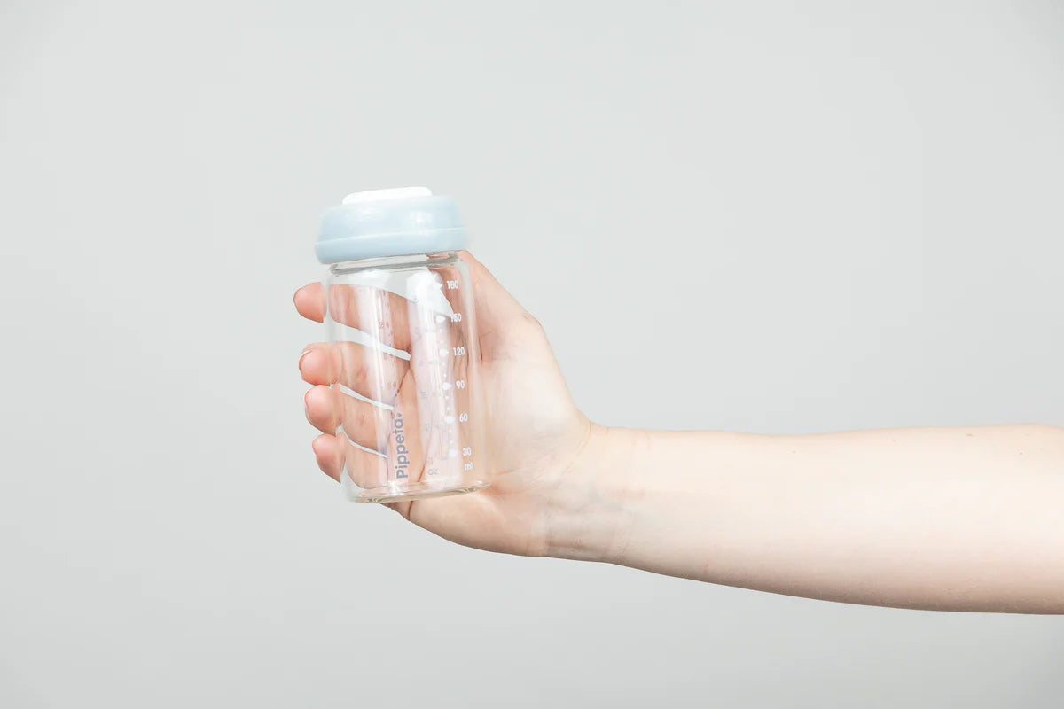 Pippeta Milk/Food Storage Bottles, teats & lids Pack of 4