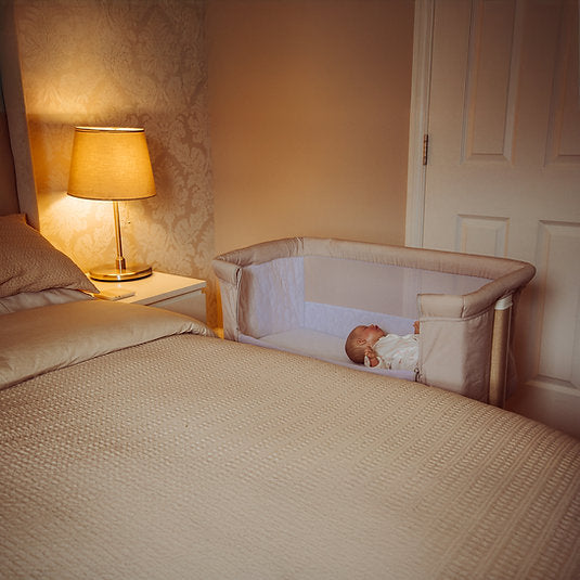 Red Kite Rockabye Bedside/Rocking Crib