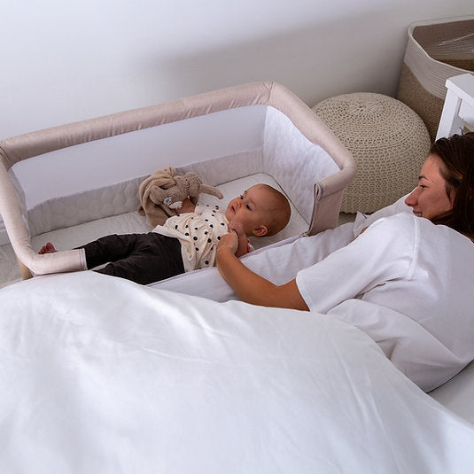 Red Kite Rockabye Bedside/Rocking Crib