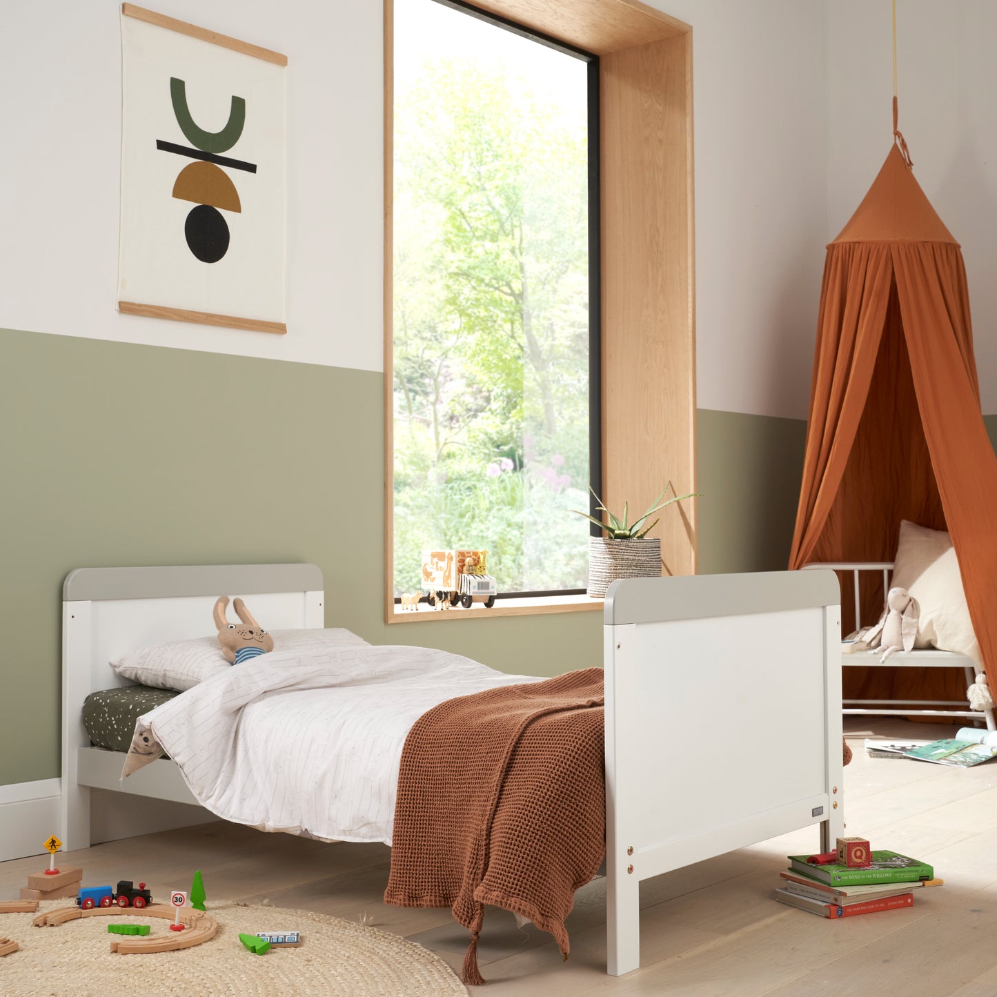 Tutti Bambini Rio 3 Piece Room Set White & Dove Grey