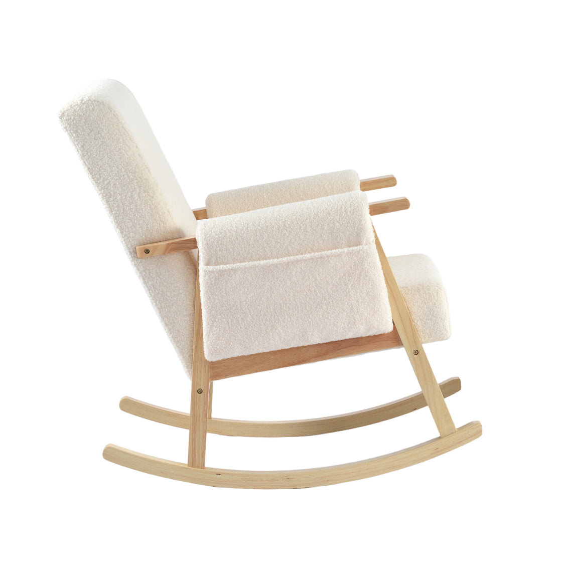 Bebe & Beyond Storyteller Nursing Chair – Off White Teddy Boucle