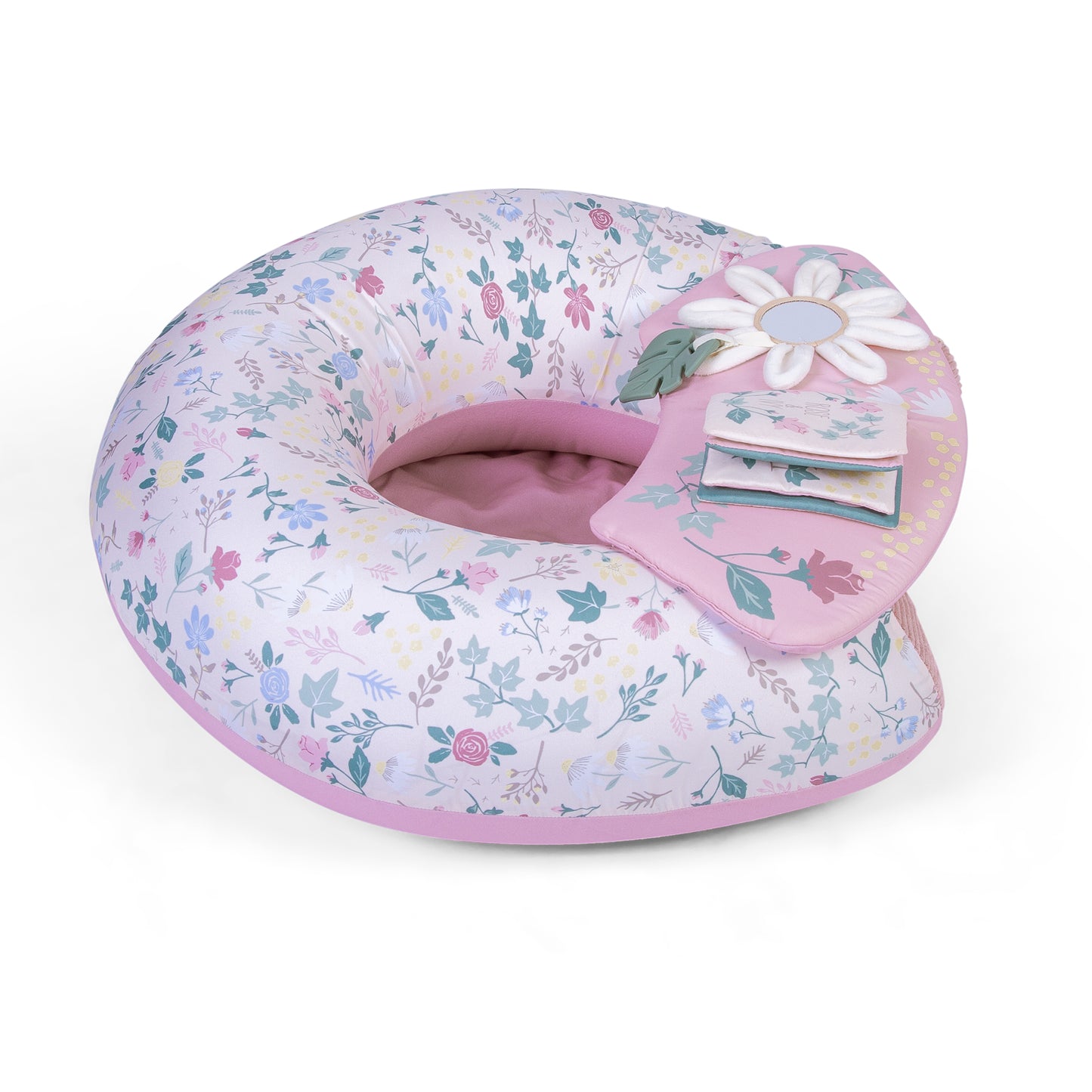 Red Kite Sit Me Up Ring Seat with Play Tray and Activities - Rose & Ivy