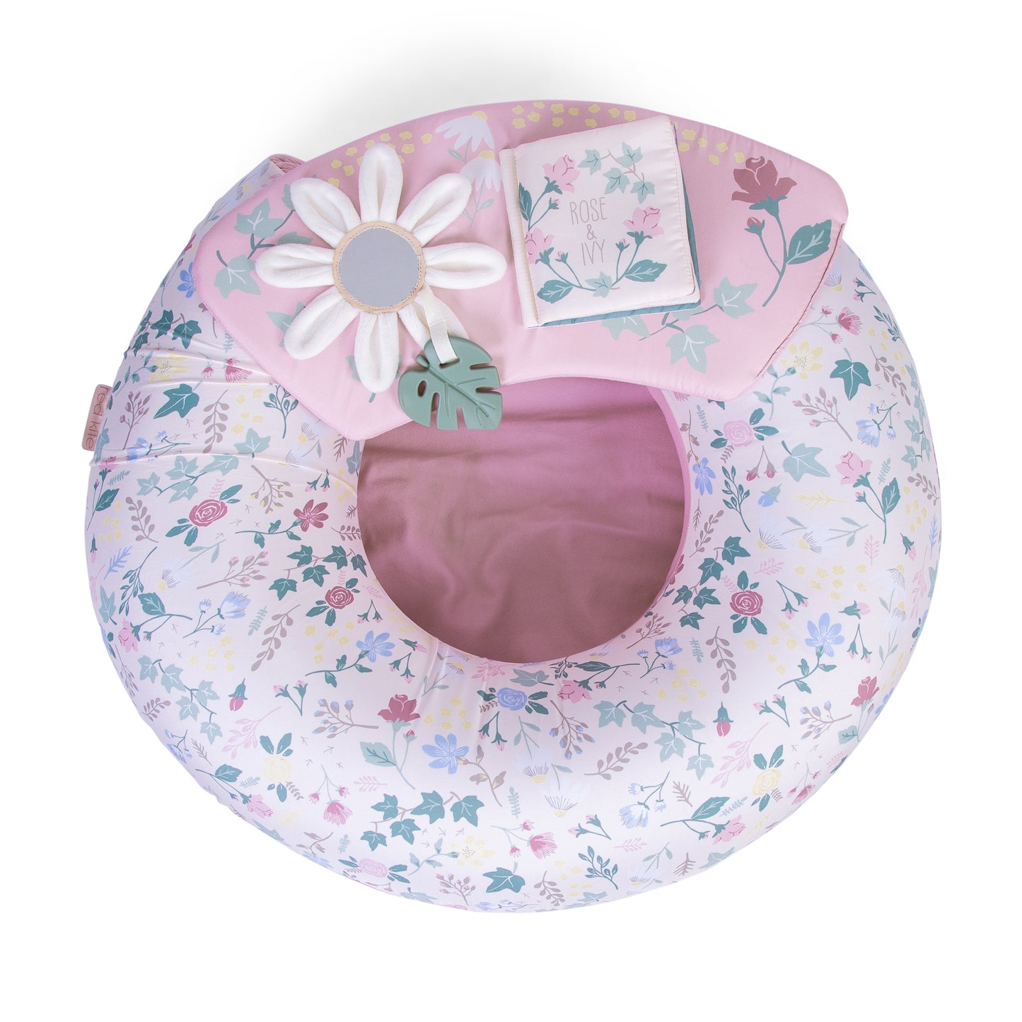 Red Kite Sit Me Up Ring Seat with Play Tray and Activities - Rose & Ivy