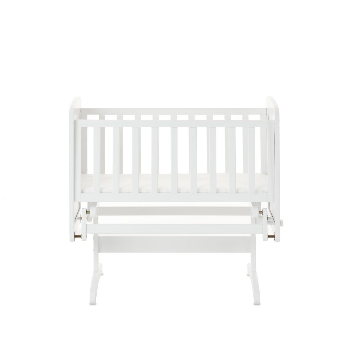 Obaby Gliding Crib – White