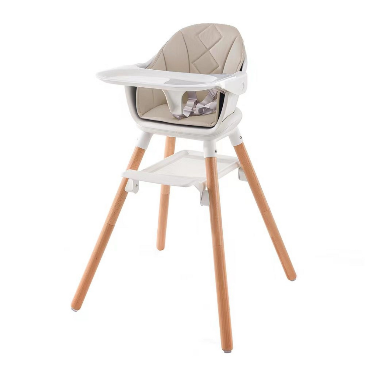 Clair-de-lune 6 in 1 High Chair Beige/Natural