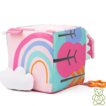 Cosatto Clever Clogs Cube, Comforter & Spiral - Unicornland
