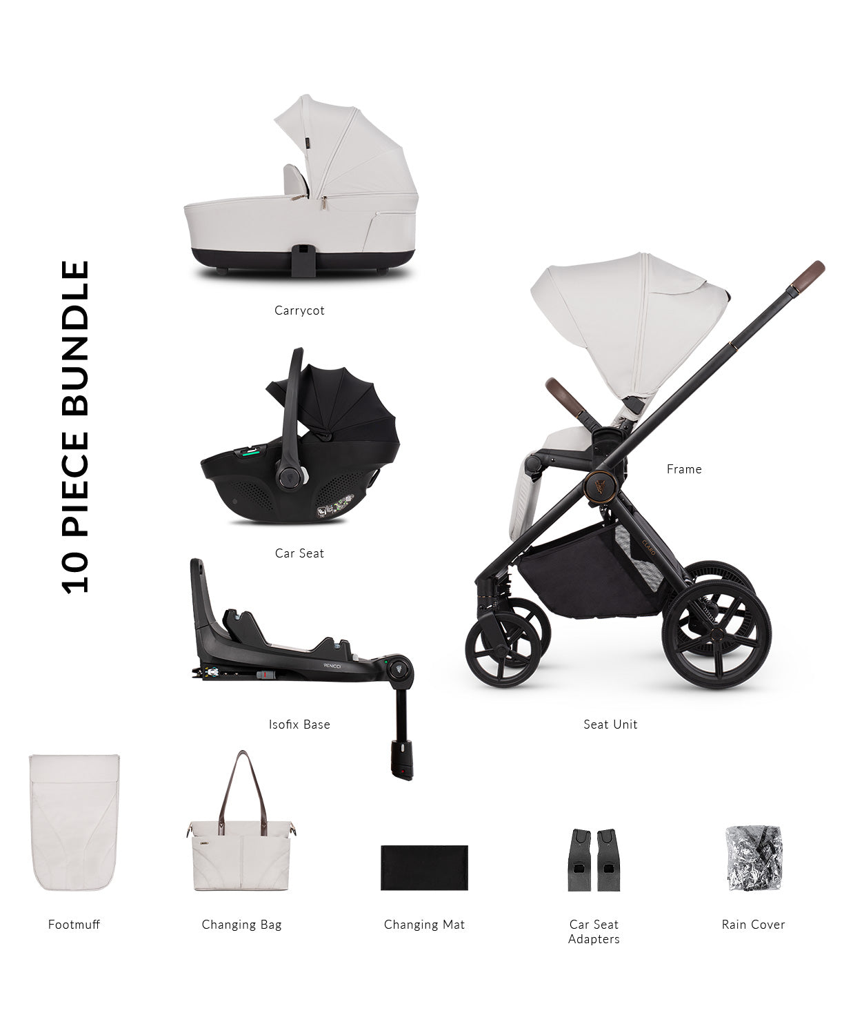 Venicci Claro Vanilla Pram
