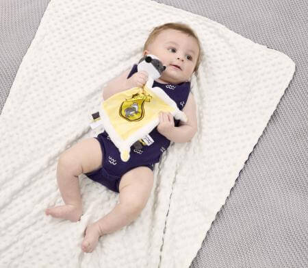 Rainbow Design Hufflepuff Comfort Blanket