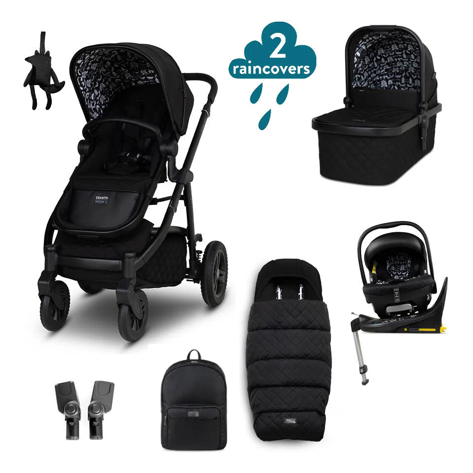Cosatto Wow 3 Rotating Everything Bundle Silhouette