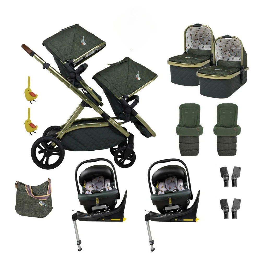 Cosatto Wow XL Twin Rotating Everything Bundle Bureau