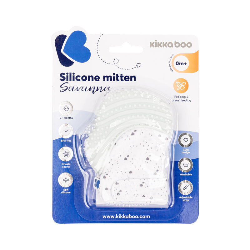 Kikka Boo Silicone Mitten 2 Colours