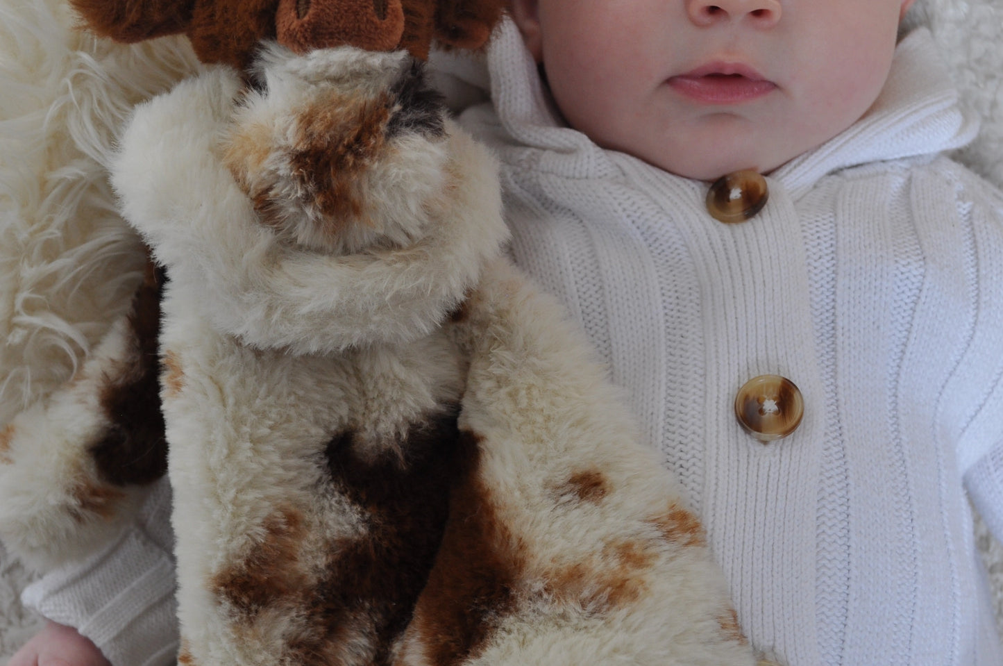 Jomanda Texas Longhorn Highland Cow Soft Toy Soother Comforter