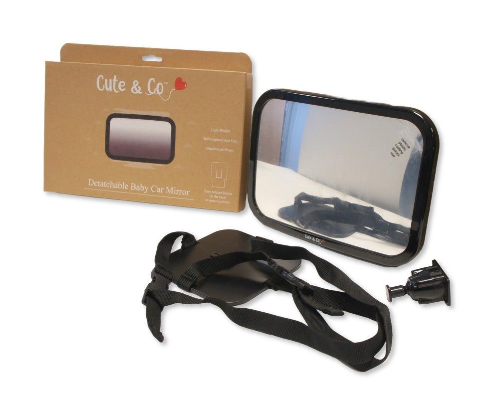 Cute & Co Detachable Baby View Backseat Car Mirror