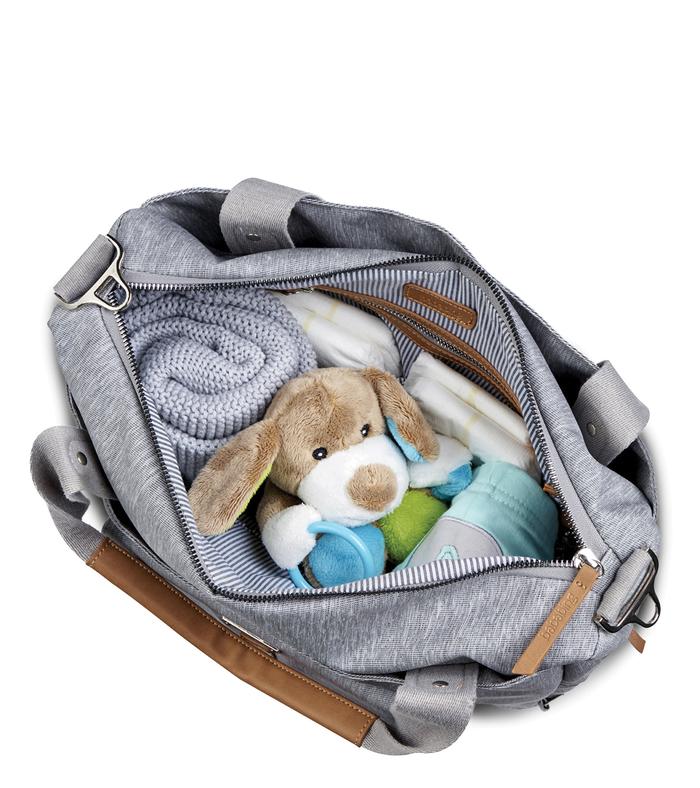 Bababing Roma Changing Bag Grey Merl