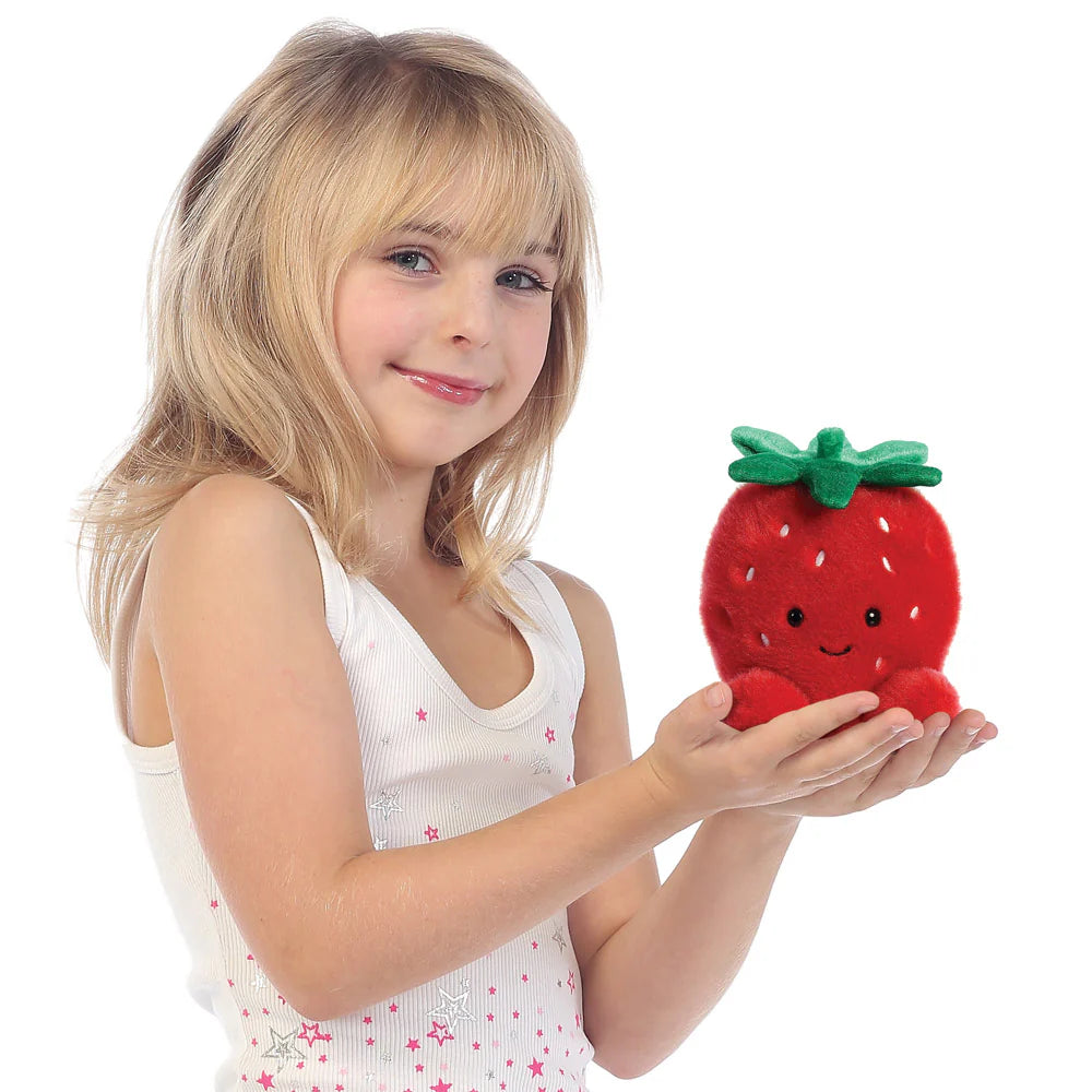 Palm Pals Juicy Strawberry Soft Toy 5"