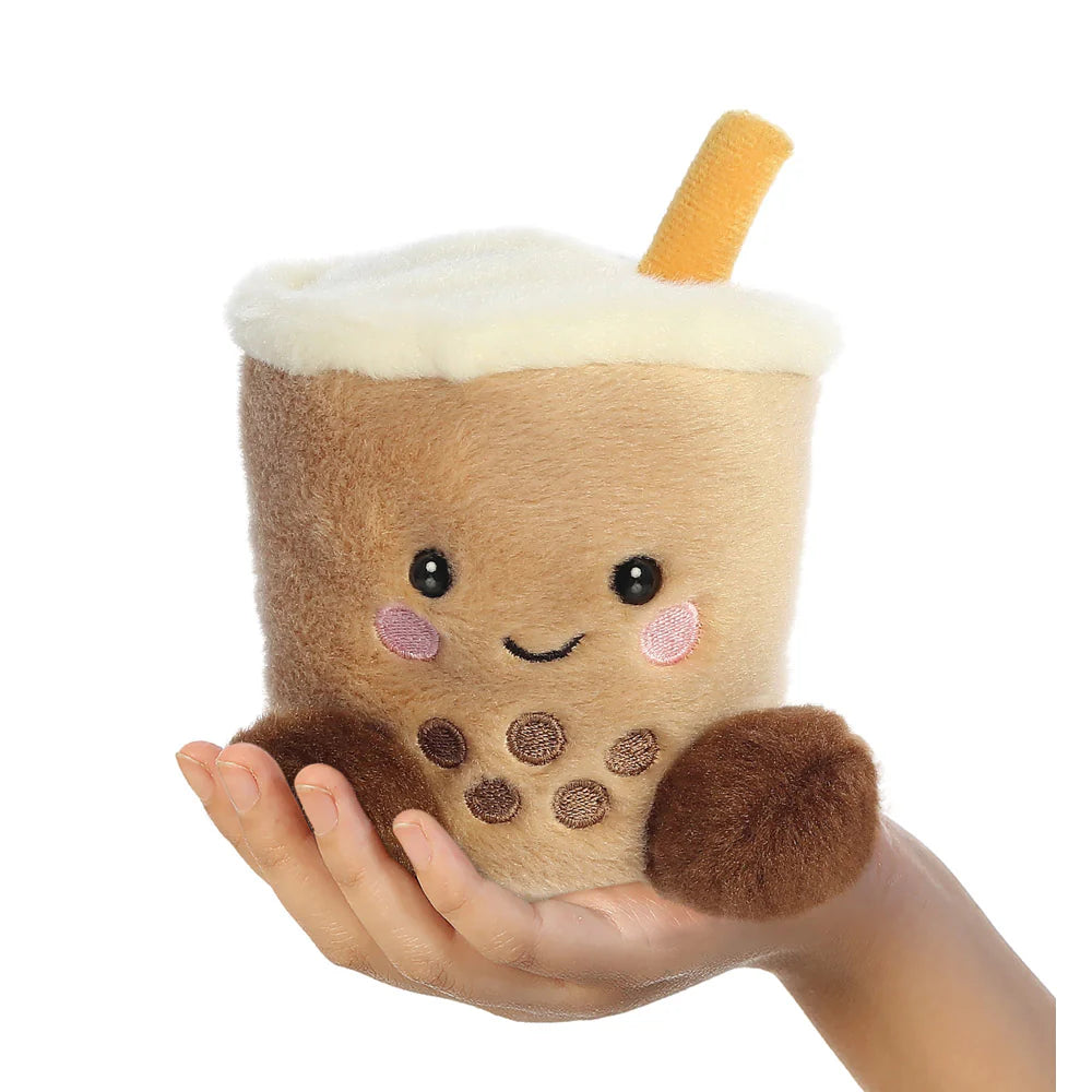 Palm Pals Milky Tea Boba Soft Toy 5"