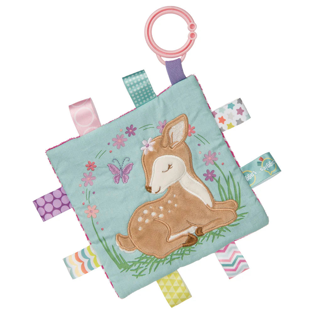 Mary Meyer Taggies Fawn Crinkle Me Baby Toy