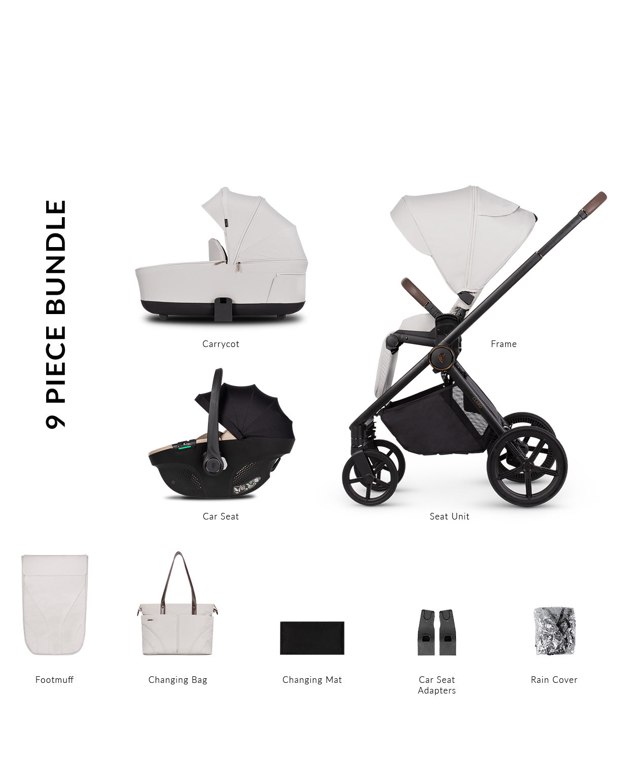 Venicci Claro Vanilla Pram