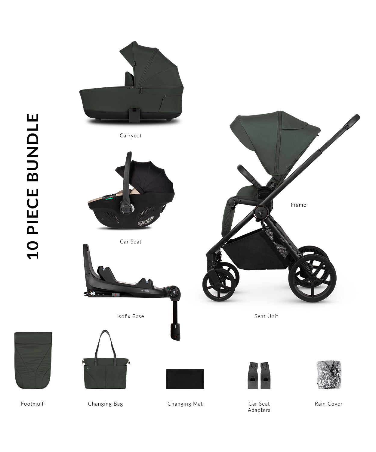 Venicci Claro Forest Pram