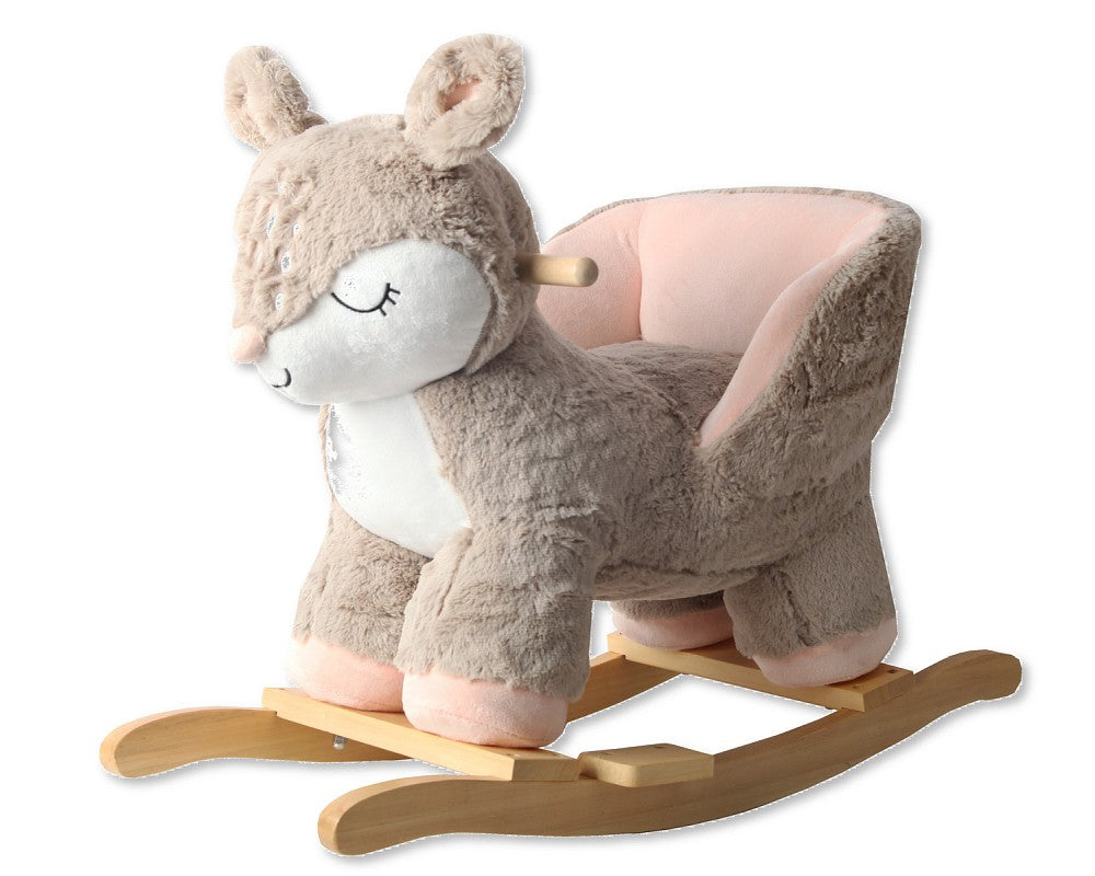 Cute & Co Musical Rocking Chair Pink Deer