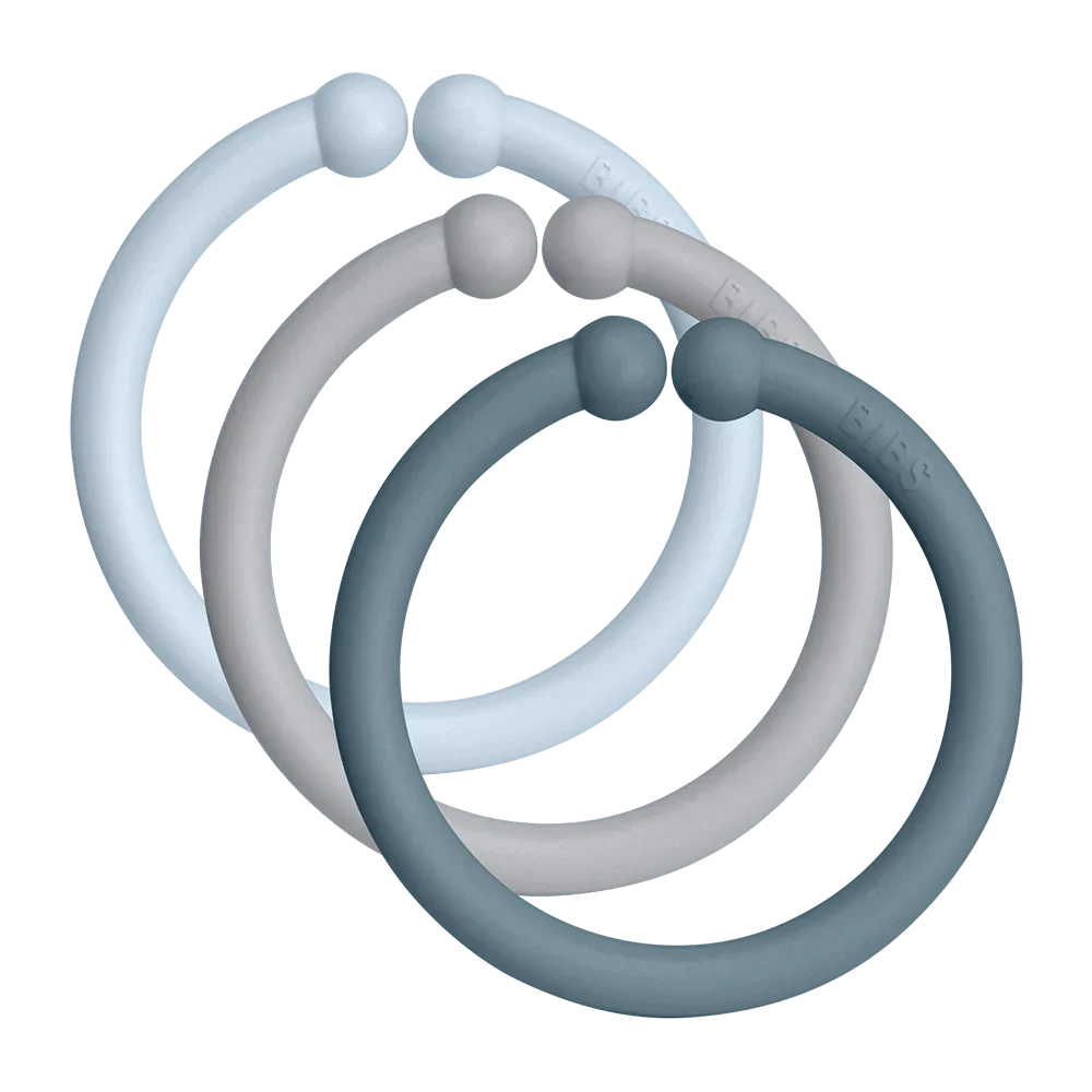 BIBS Loops 12 Pack - Cloud/Baby Blue/Petrol