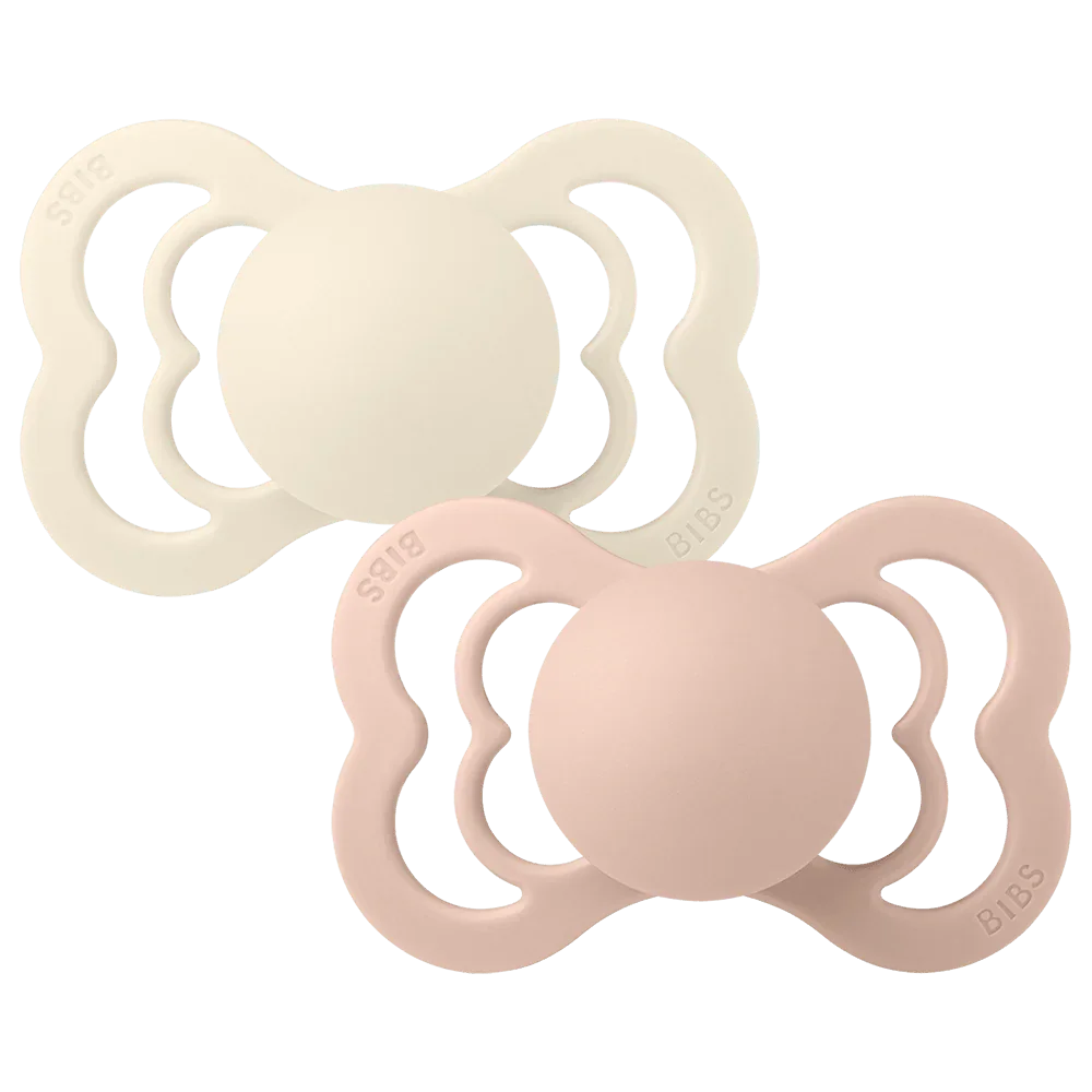 BIBS Supreme 2 PACK Ivory/Blush